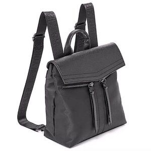 BOTKIER New York Black Nylon Mini Trigger Backpack, Like New!